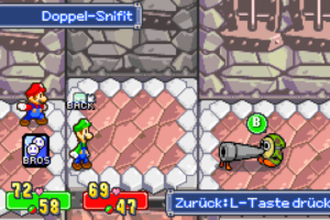 Bowser's Castle — The Koopaling Rooms — Mario & Luigi: Superstar Saga walkthrough screenshot