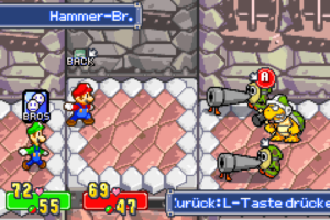 Bowser's Castle — The Koopaling Rooms — Mario & Luigi: Superstar Saga walkthrough screenshot
