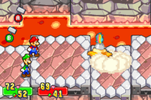 Bowser's Castle — The Koopaling Rooms — Mario & Luigi: Superstar Saga walkthrough screenshot