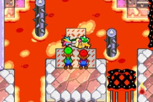 Bowser's Castle — The Koopaling Rooms — Mario & Luigi: Superstar Saga walkthrough screenshot
