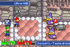 Bowser's Castle — The Koopaling Rooms — Mario & Luigi: Superstar Saga walkthrough screenshot