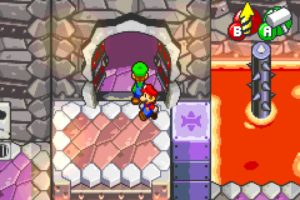 Bowser's Castle — The Koopaling Rooms — Mario & Luigi: Superstar Saga walkthrough screenshot
