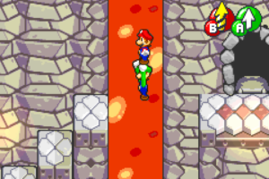 Bowser's Castle — The Koopaling Rooms — Mario & Luigi: Superstar Saga walkthrough screenshot