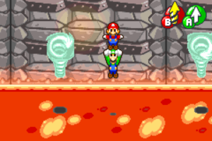 Bowser's Castle — The Koopaling Rooms — Mario & Luigi: Superstar Saga walkthrough screenshot
