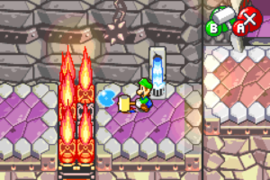 Bowser's Castle — The Koopaling Rooms — Mario & Luigi: Superstar Saga walkthrough screenshot