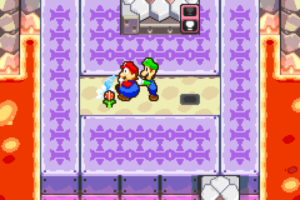 Bowser's Castle — The Koopaling Rooms — Mario & Luigi: Superstar Saga walkthrough screenshot