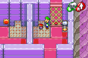 Bowser's Castle — The Koopaling Rooms — Mario & Luigi: Superstar Saga walkthrough screenshot