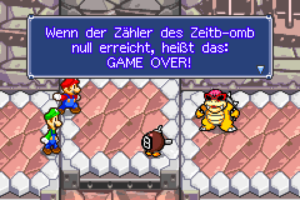 Bowser's Castle — The Koopaling Rooms — Mario & Luigi: Superstar Saga walkthrough screenshot