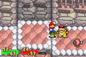Bowser's Castle — The Koopaling Rooms — Mario & Luigi: Superstar Saga walkthrough screenshot