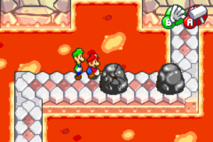 Bowser's Castle — The Koopaling Rooms — Mario & Luigi: Superstar Saga walkthrough screenshot