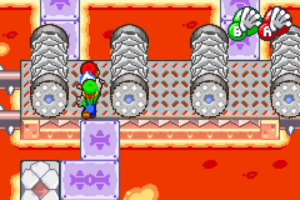 Bowser's Castle — The Koopaling Rooms — Mario & Luigi: Superstar Saga walkthrough screenshot