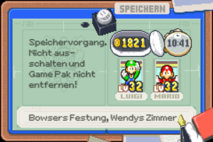 Bowser's Castle — The Koopaling Rooms — Mario & Luigi: Superstar Saga walkthrough screenshot