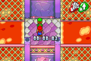 Bowser's Castle — The Koopaling Rooms — Mario & Luigi: Superstar Saga walkthrough screenshot
