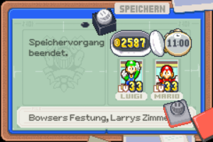 Bowser's Castle — The Koopaling Rooms — Mario & Luigi: Superstar Saga walkthrough screenshot