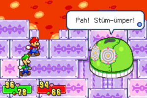 Bowser's Castle — Bowletta and Cackletta's Soul — Mario & Luigi: Superstar Saga walkthrough screenshot