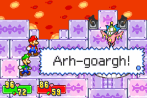 Bowser's Castle — Bowletta and Cackletta's Soul — Mario & Luigi: Superstar Saga walkthrough screenshot