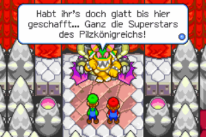 Bowser's Castle — Bowletta and Cackletta's Soul — Mario & Luigi: Superstar Saga walkthrough screenshot