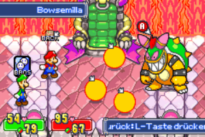 Bowser's Castle — Bowletta and Cackletta's Soul — Mario & Luigi: Superstar Saga walkthrough screenshot
