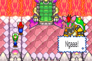 Bowser's Castle — Bowletta and Cackletta's Soul — Mario & Luigi: Superstar Saga walkthrough screenshot