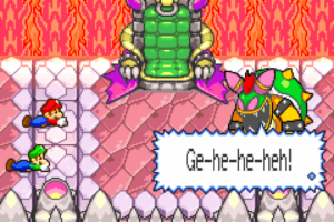 Bowser's Castle — Bowletta and Cackletta's Soul — Mario & Luigi: Superstar Saga walkthrough screenshot