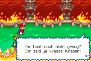 Bowser's Castle — Bowletta and Cackletta's Soul — Mario & Luigi: Superstar Saga walkthrough screenshot
