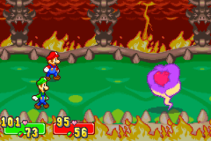 Bowser's Castle — Bowletta and Cackletta's Soul — Mario & Luigi: Superstar Saga walkthrough screenshot