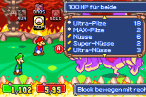 Bowser's Castle — Bowletta and Cackletta's Soul — Mario & Luigi: Superstar Saga walkthrough screenshot