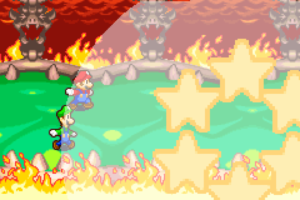 Bowser's Castle — Bowletta and Cackletta's Soul — Mario & Luigi: Superstar Saga walkthrough screenshot