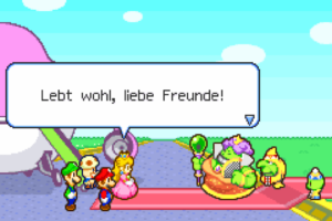 Bowser's Castle — Bowletta and Cackletta's Soul — Mario & Luigi: Superstar Saga walkthrough screenshot