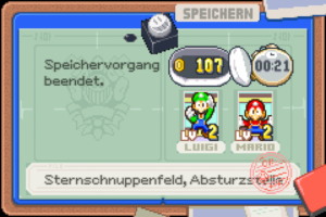 Stardust Fields — Mario & Luigi: Superstar Saga walkthrough screenshot
