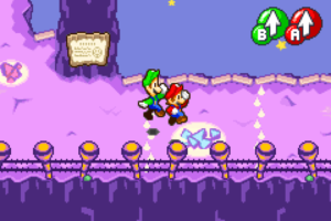 Stardust Fields — Mario & Luigi: Superstar Saga walkthrough screenshot