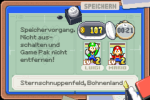 Stardust Fields — Mario & Luigi: Superstar Saga walkthrough screenshot