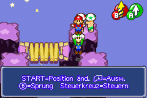 Stardust Fields — Mario & Luigi: Superstar Saga walkthrough screenshot