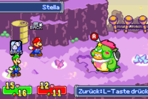 Stardust Fields — Mario & Luigi: Superstar Saga walkthrough screenshot