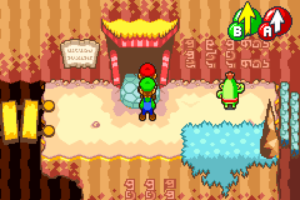 Hoohoo Village and Hoohoo Mountain — Mario & Luigi: Superstar Saga walkthrough screenshot