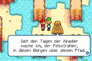 Hoohoo Village and Hoohoo Mountain — Mario & Luigi: Superstar Saga walkthrough screenshot