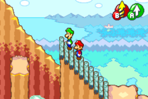 Hoohoo Village and Hoohoo Mountain — Mario & Luigi: Superstar Saga walkthrough screenshot