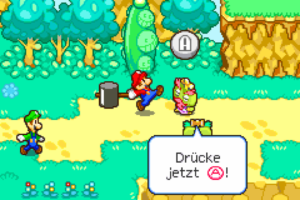 Beanbean Castle — Mario & Luigi: Superstar Saga walkthrough screenshot