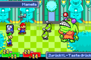 Beanbean Castle — Mario & Luigi: Superstar Saga walkthrough screenshot