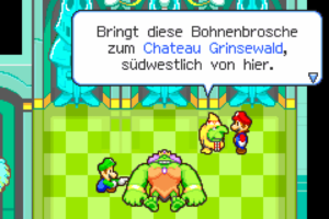 Beanbean Castle — Mario & Luigi: Superstar Saga walkthrough screenshot