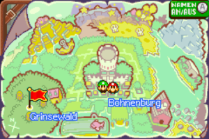 Beanbean Castle — Mario & Luigi: Superstar Saga walkthrough screenshot