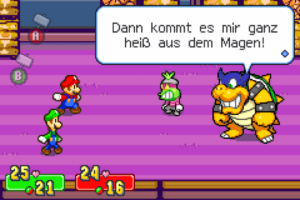 Chucklehuck Woods — Mario & Luigi: Superstar Saga walkthrough screenshot