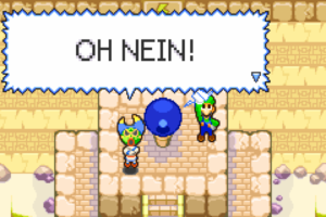 Oho Ocean and Beanbean International Airport — Mario & Luigi: Superstar Saga walkthrough screenshot