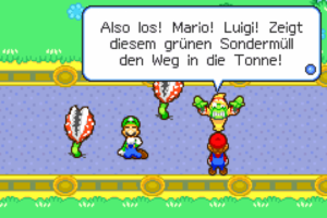 Oho Ocean and Beanbean International Airport — Mario & Luigi: Superstar Saga walkthrough screenshot