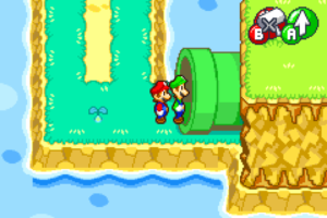 Oho Ocean and Beanbean International Airport — Mario & Luigi: Superstar Saga walkthrough screenshot