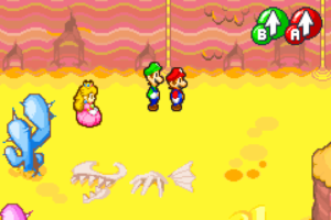 Teehee Valley and Little Fungitown — Mario & Luigi: Superstar Saga walkthrough screenshot