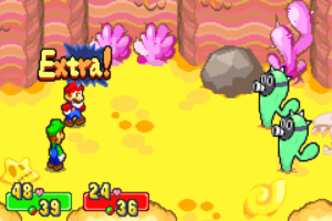 Teehee Valley and Little Fungitown — Mario & Luigi: Superstar Saga walkthrough screenshot
