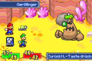 Teehee Valley and Little Fungitown — Mario & Luigi: Superstar Saga walkthrough screenshot