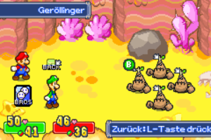 Teehee Valley and Little Fungitown — Mario & Luigi: Superstar Saga walkthrough screenshot