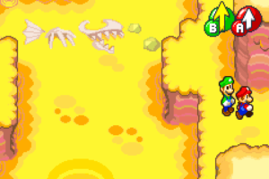 Gwarhar Lagoon — Mario & Luigi: Superstar Saga walkthrough screenshot